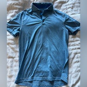 LULULEMON Blue Polo